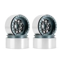 INJORA 1.9 Carbon Fiber Aluminum Wheels Offset -10mm For...