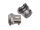 INJORA 2PCS 11g/Pcs Brass Diff Covers Grey For 1/18 TRX4M Front Rear Axles (4M-01)