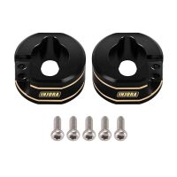 INJORA 2PCS 14g/pcs Black Brass Rear Axle Counterweights for 1/18 TRX4M (4M-30)