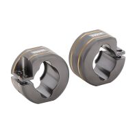 INJORA 2PCS 14g/pcs Grey Brass Rear Axle Counterweights...