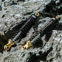 INJORA 59mm Long Threaded Oil Shocks With Brass End For 1/18 TRX4M