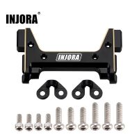 INJORA Black Brass Front Bumper Mount For 1/18 TRX4M Defender Bronco (4M-79)