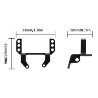INJORA Lay Down Servo Mount With Steering Links For 1/18 TRX4M Stock Length Axles