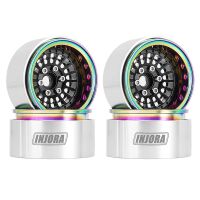 INJORA Turbine 1.9" Aluminum Beadlock Wheels With...