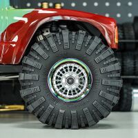 INJORA Turbine 1.9" Aluminum Beadlock Wheels With Rainbow Rings For 1/10 RC Crawler (4) (W1955)