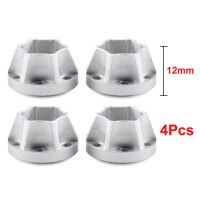 INJORA 12mm Silver Aluminum Wheel Hex Hubs For 1.9"...