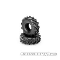 JConcepts Fling Kings - green compound - (Fits - 1.0" SCX24 wheel) - 63mm OD