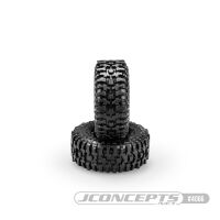 JConcepts Tusk - green compound, 57mm OD (Fits - #3446 Shuttle wheel & Traxxas TRX-4M wheel)