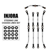 INJORA Stainless Steel High Clearance Links Set For 1/18 TRX4M High Trail K10 F150