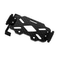 INJORA Carbon Fiber And Aluminum Battery Tray For 1/18 TRX4M