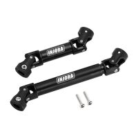 INJORA Hardened Steel Drive Shafts For 1/18 TRX4M High Trail K10 F150 (4M-84BK)