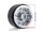 INJORA Turbine 1.3" CNC Aluminium Beadlock Wheels For 1/24 1/18 RC Crawler (W1303) RAINBOW WITH SILVER