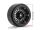 INJORA Turbine 1.3" CNC Aluminium Beadlock Wheels For 1/24 1/18 RC Crawler (W1303) BLACK