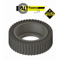 A.L.T Foams 2.2 Zoll 134 x 40 mm Ghost (2 Stück)...