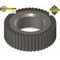 A.L.T Foams 1.9 Zoll 100 x 33 mm Ultra Super Soft (2 Stück)